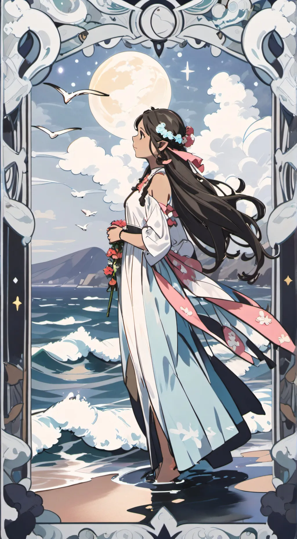 ai character: Family Of 72 background