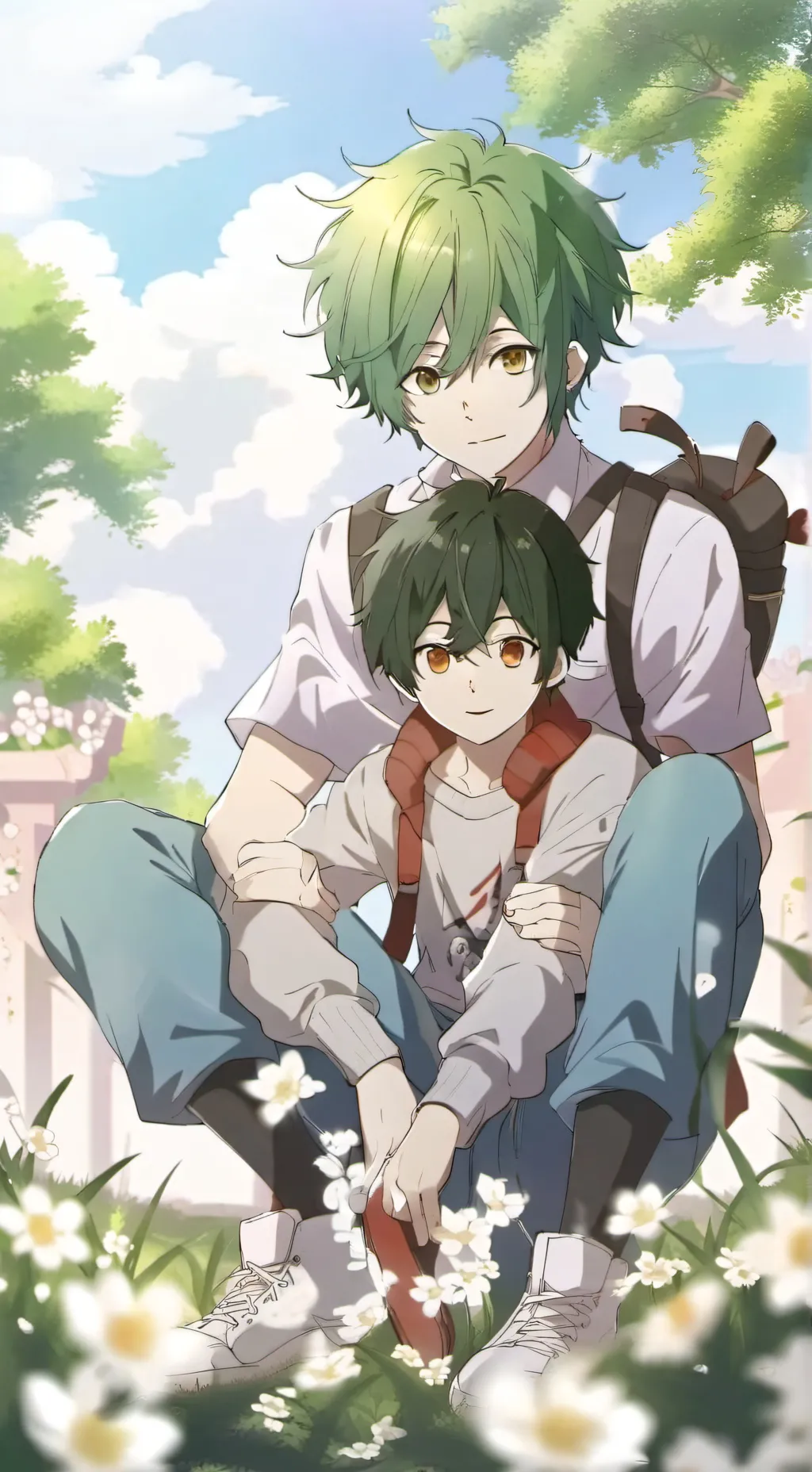 ai character: MHA pick me background