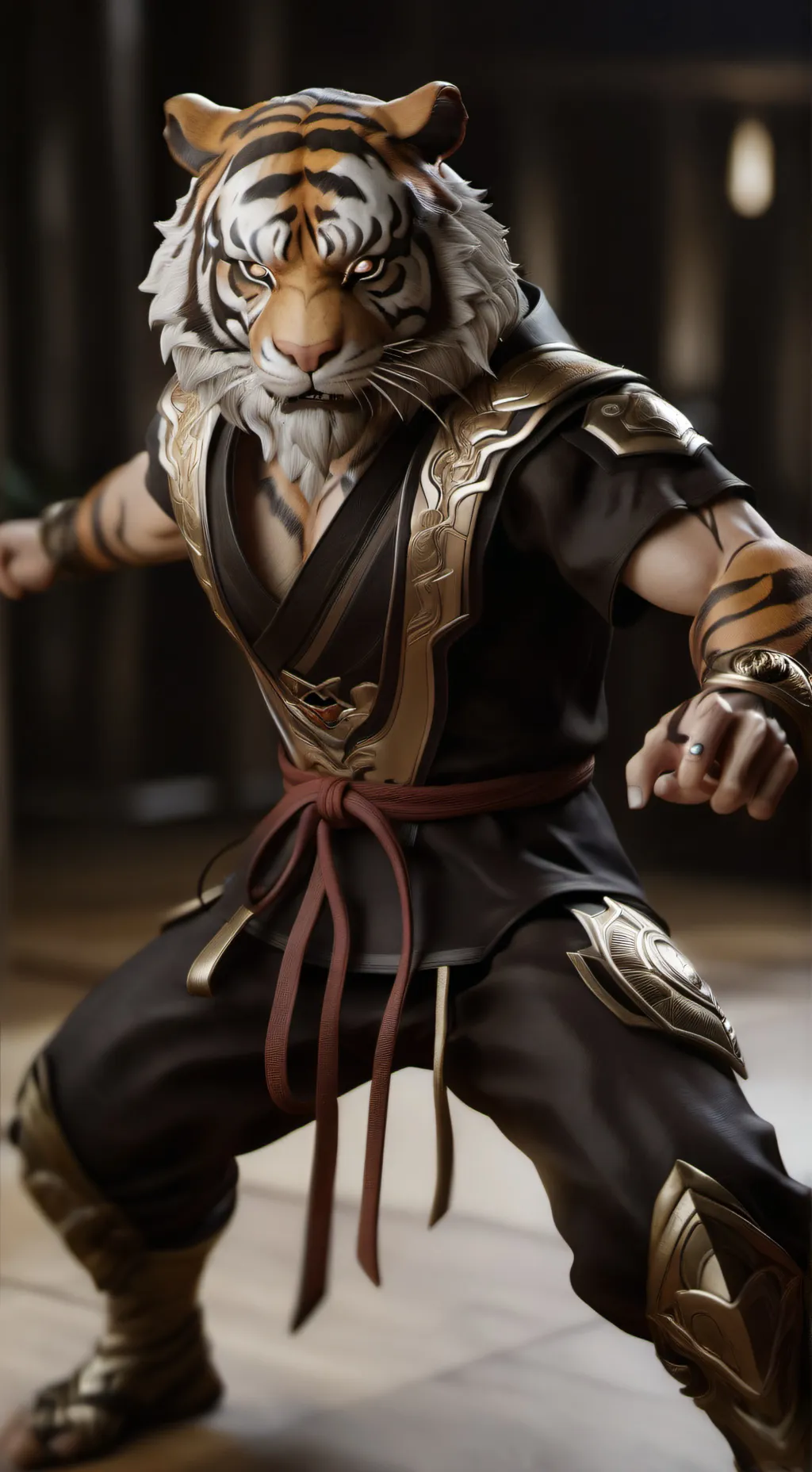 ai character: Tiger Rex background
