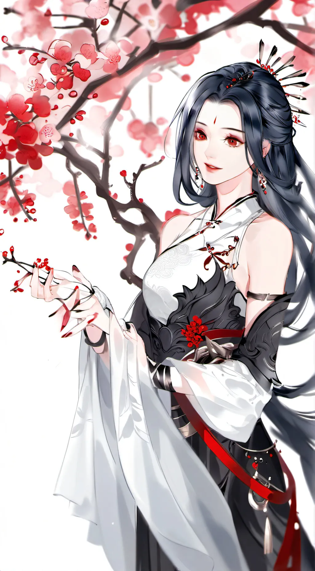 ai character: Baigujing background