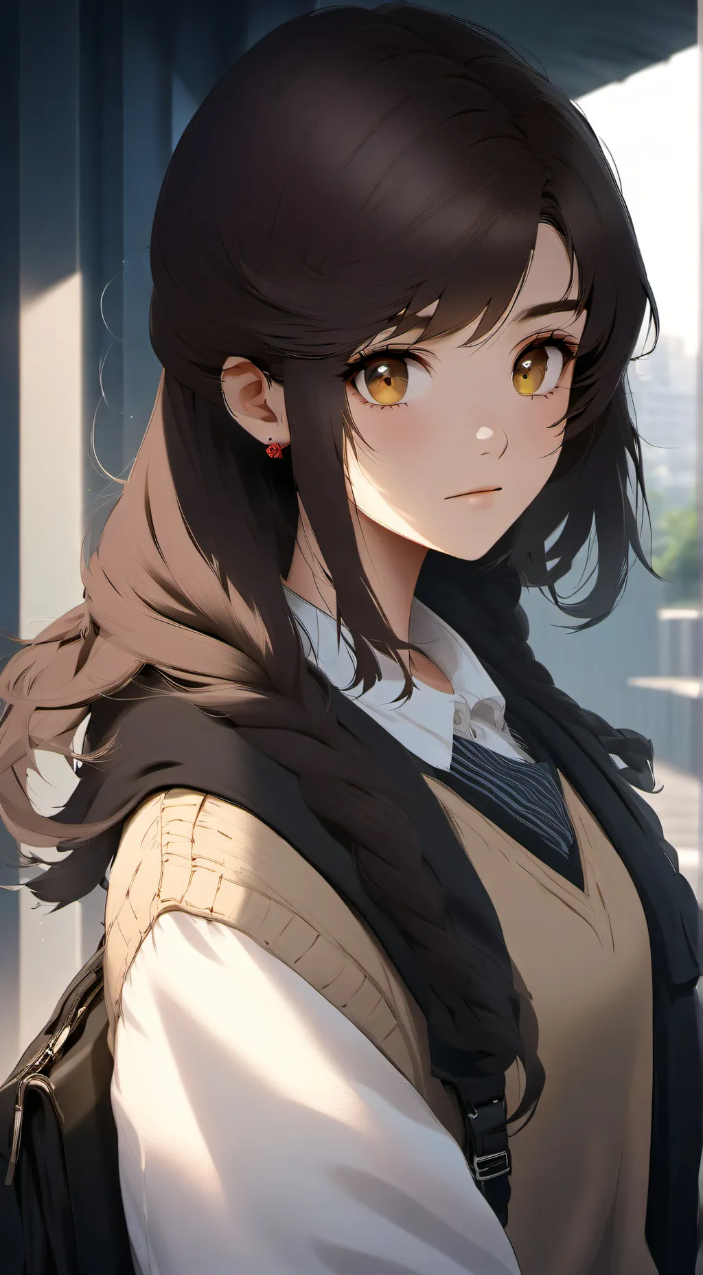 ai character: Yuma Kashimiri background