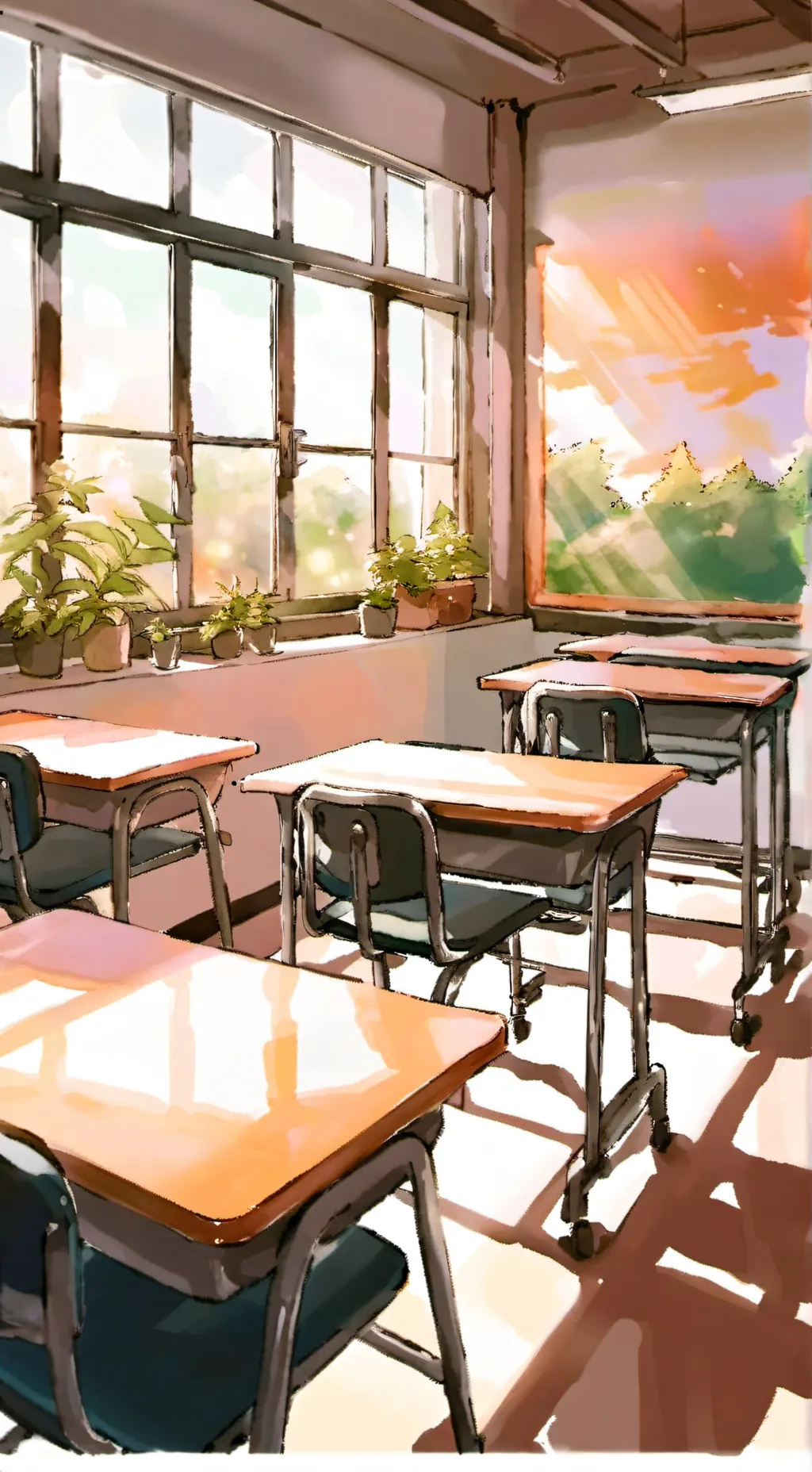 ai character: MHA new student background