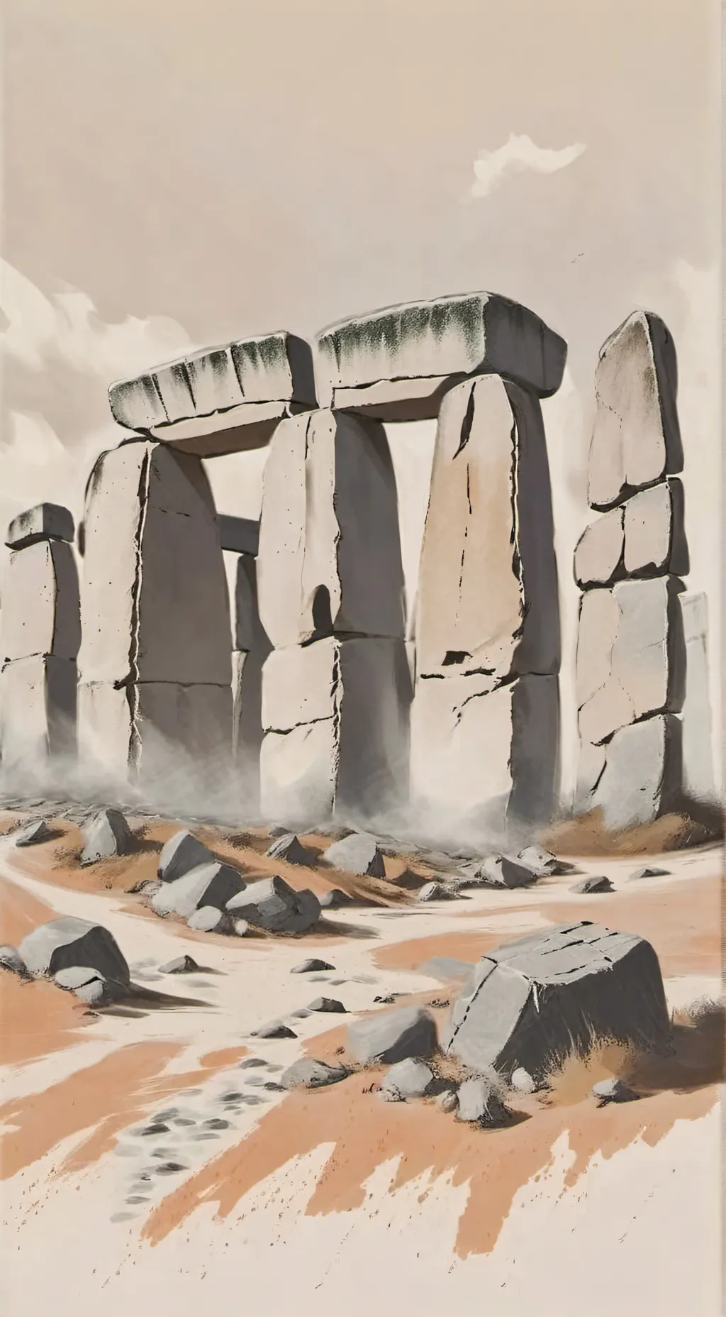 ai character: stonjourner  background