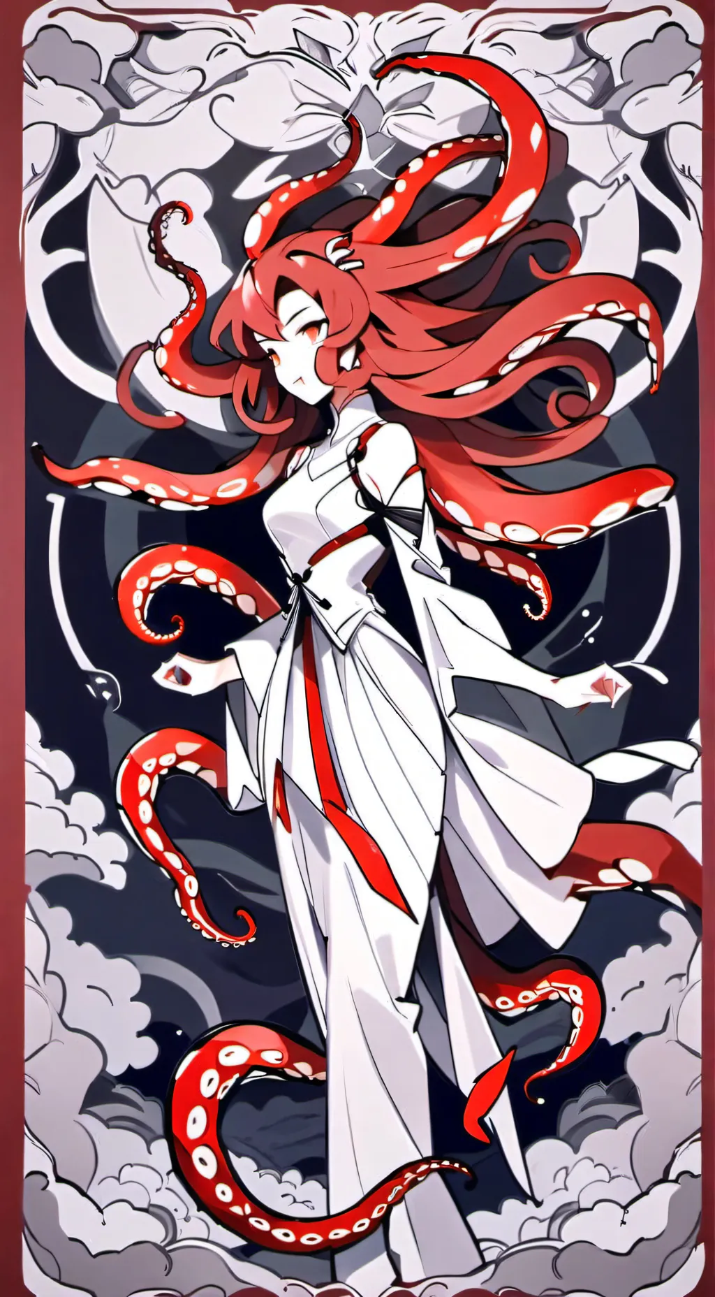 ai character: carrion (femenino) background