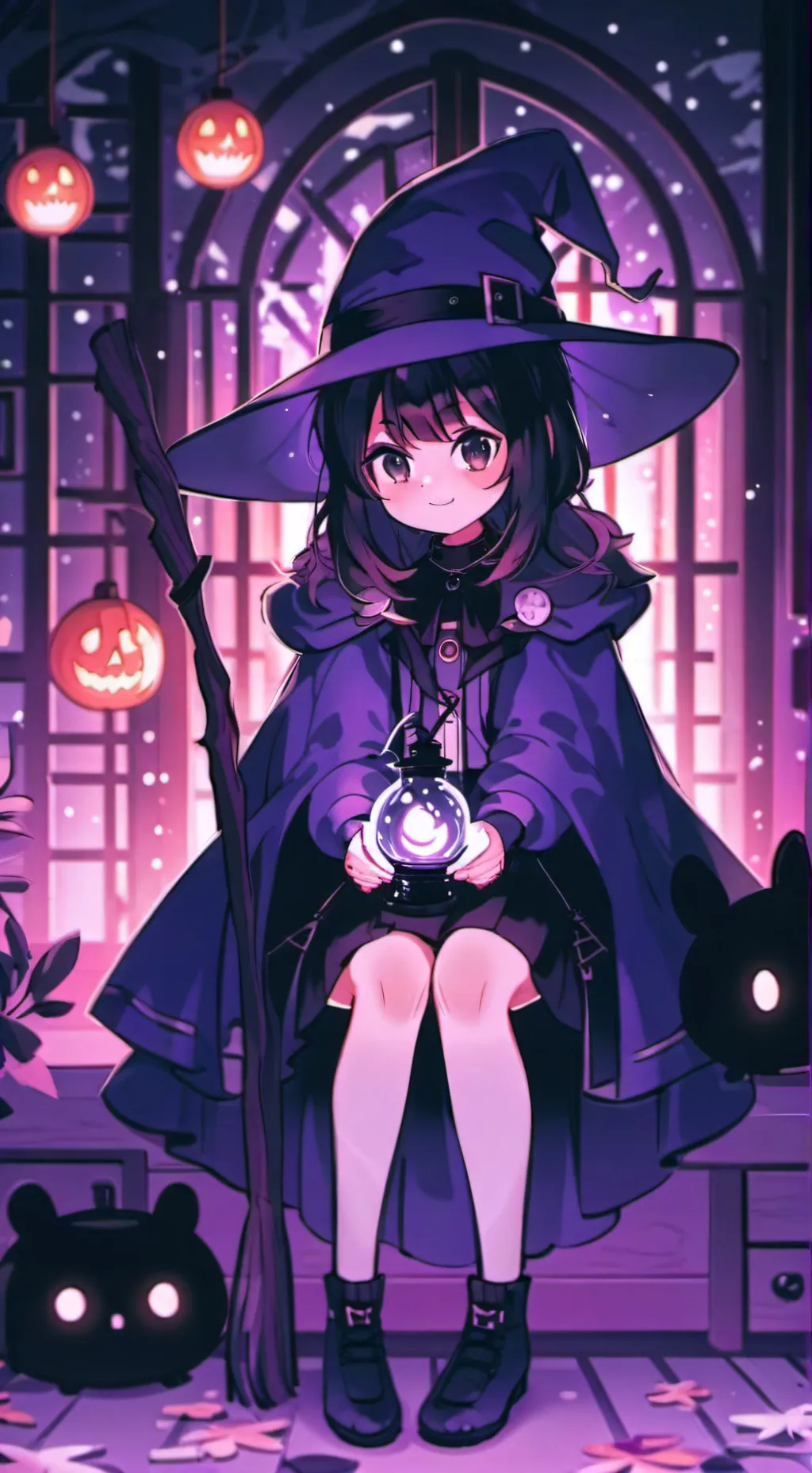 ai character: witch kay background