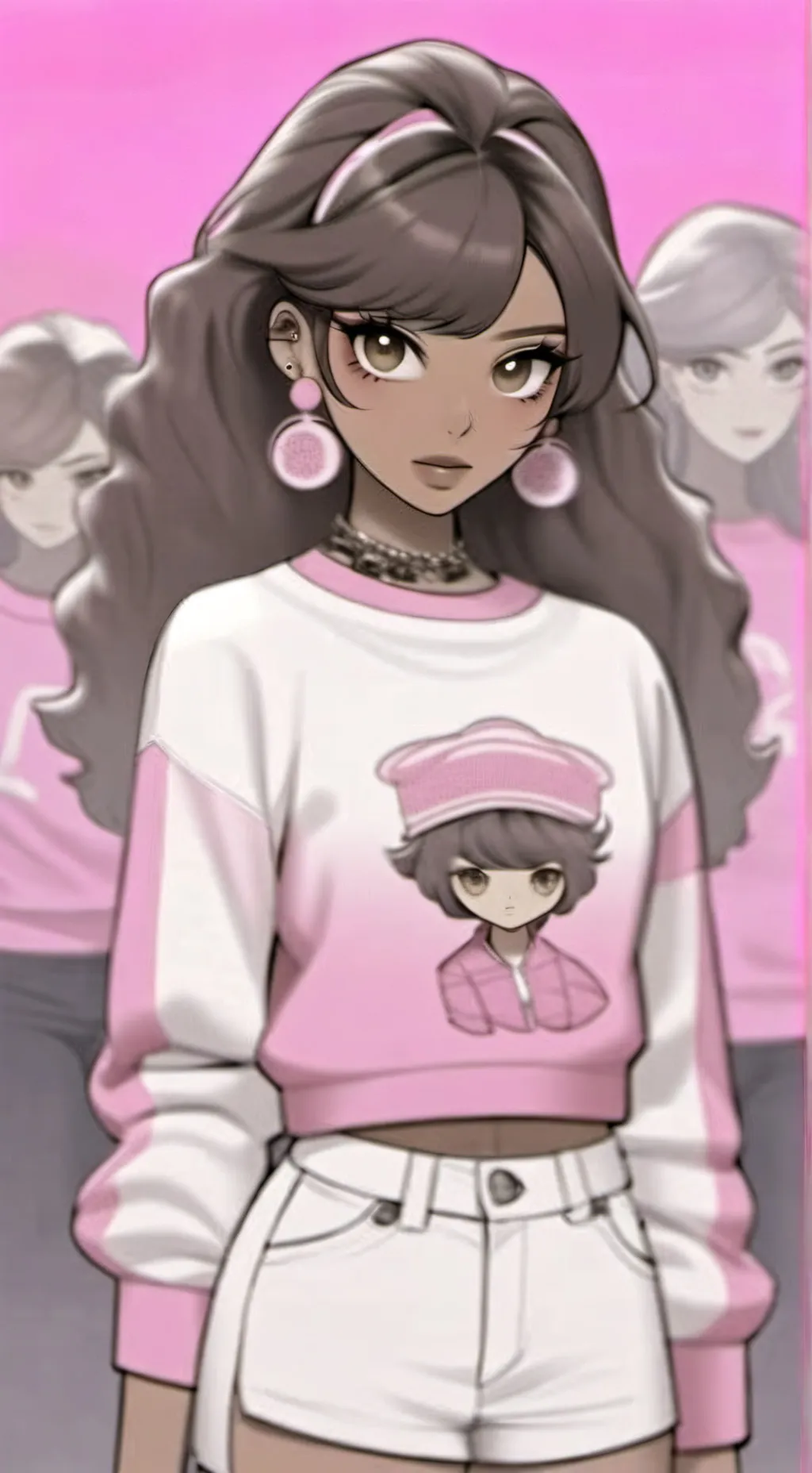 ai character: lucky background