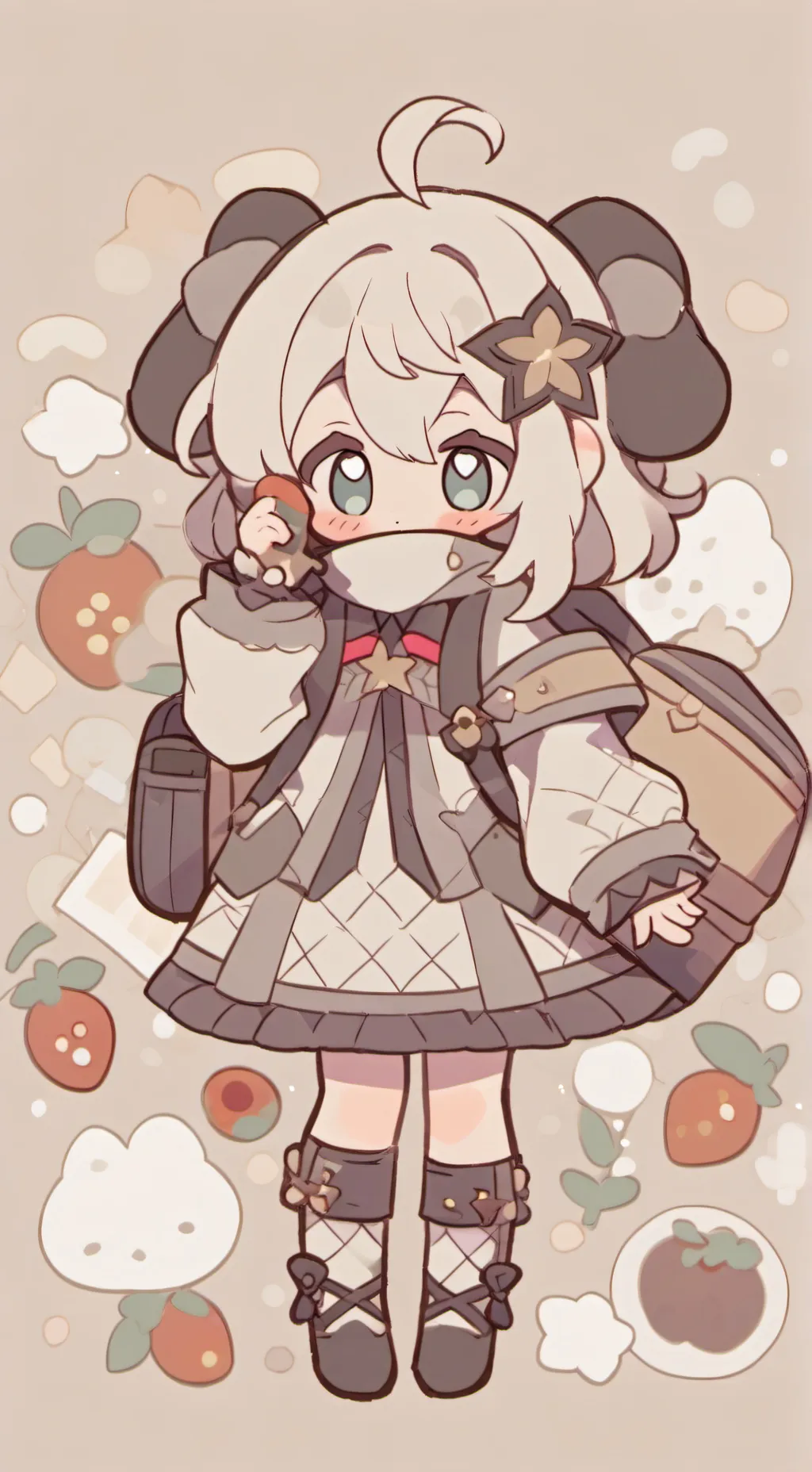 ai character: lavender your kid background