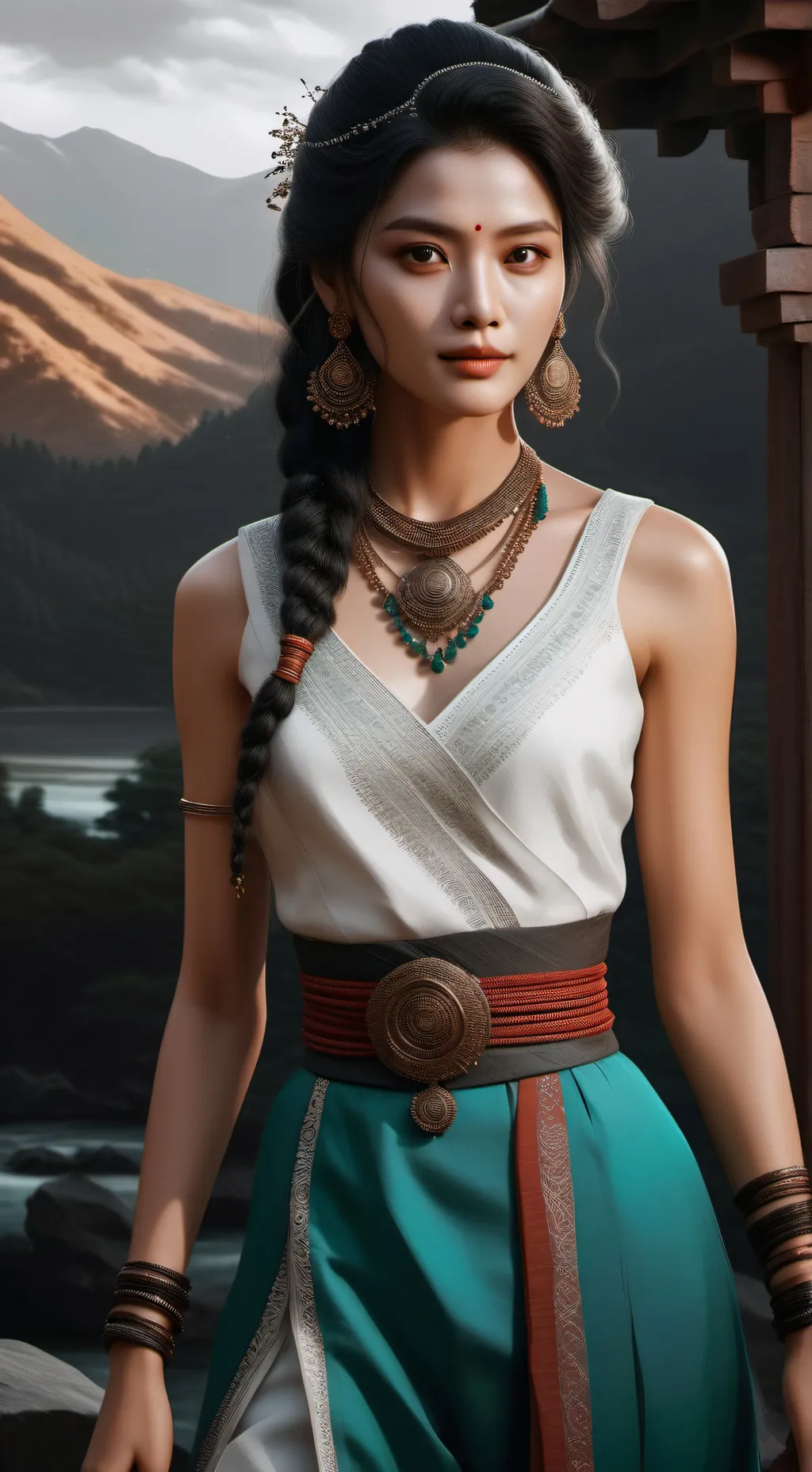 ai character: VIPs background