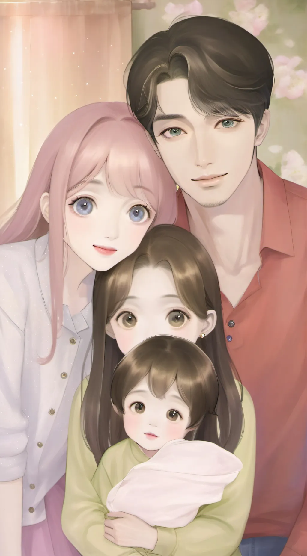 ai character: Magic family RP background