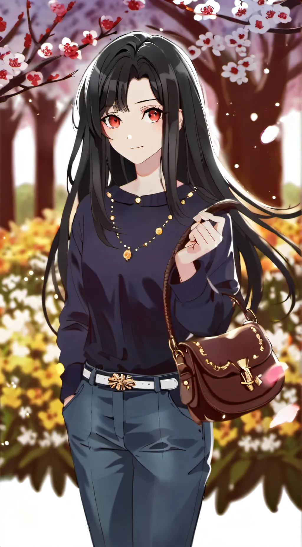ai character: Silvia background