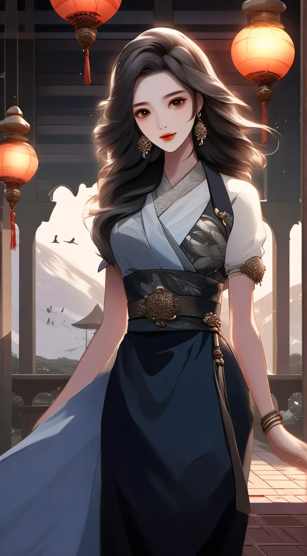 ai character: rengoku kyojuro background