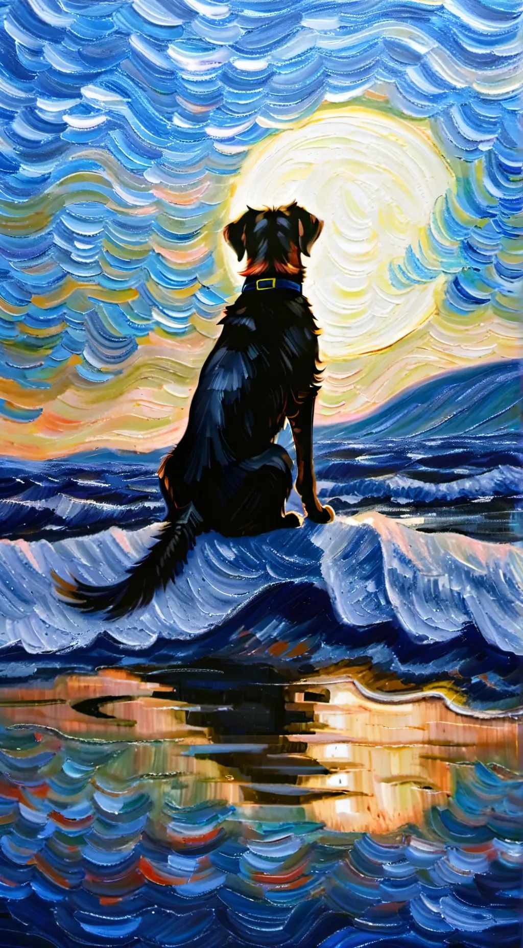 ai character: your doggies!  background