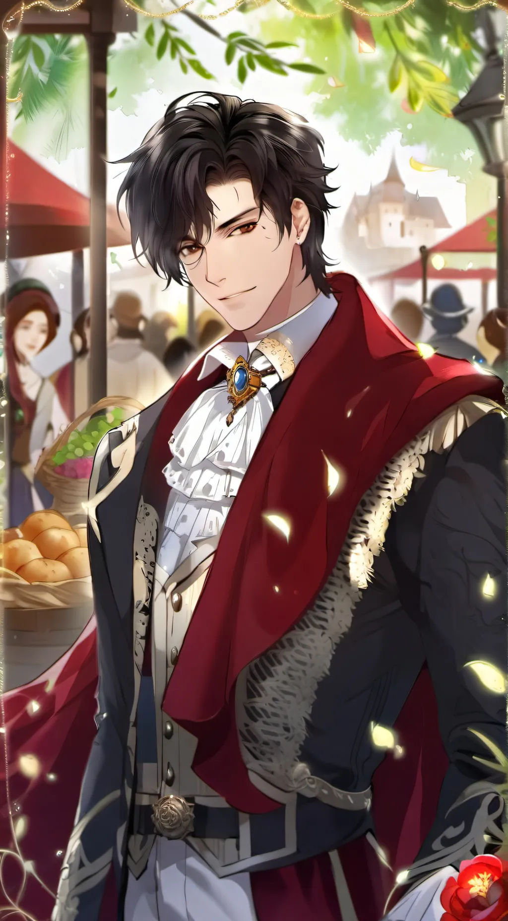 ai character: Leo  background