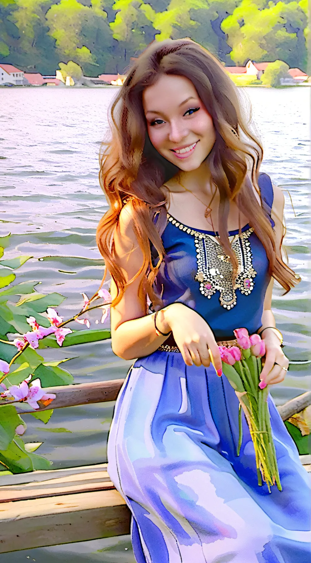 ai character: samanta background