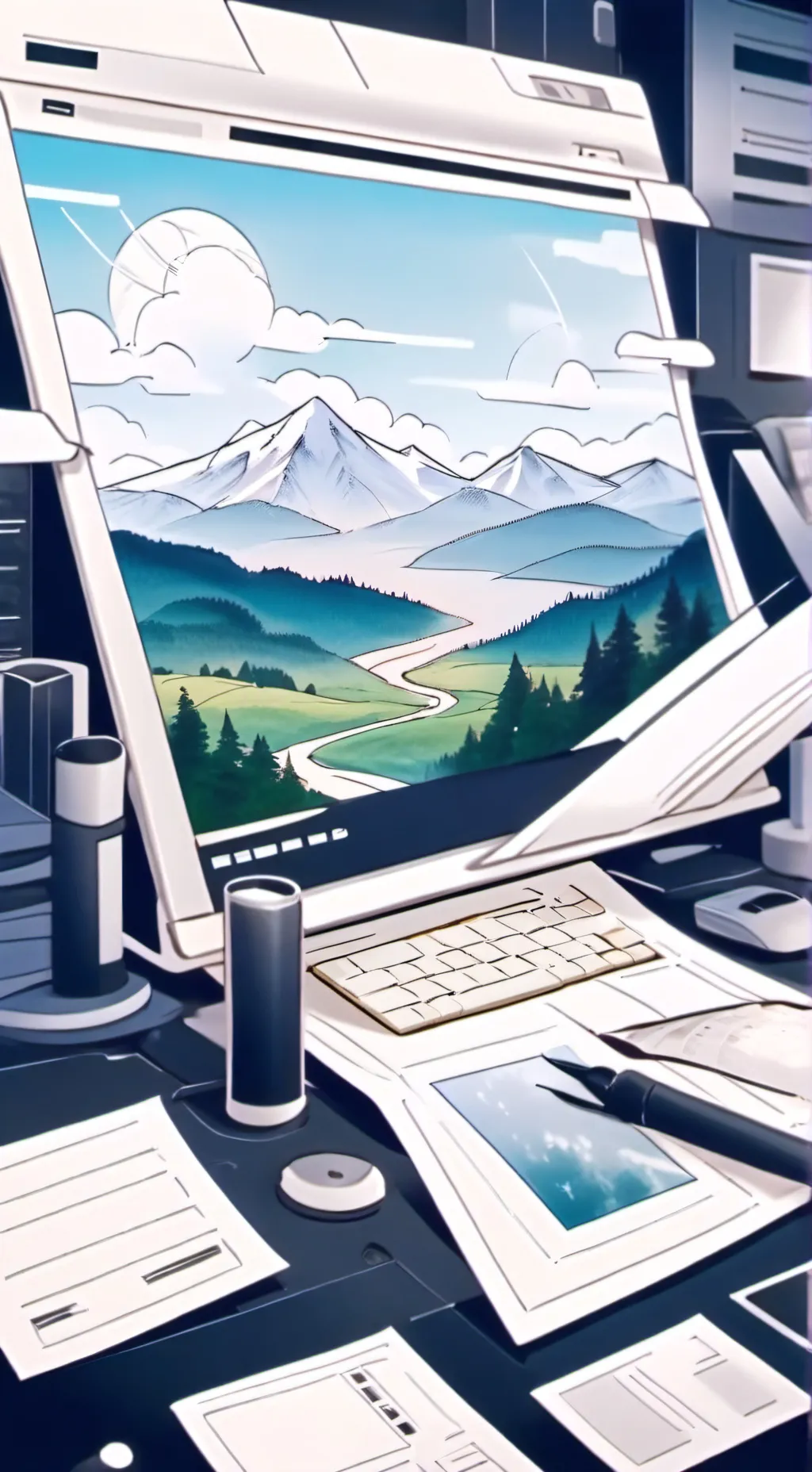 ai character: Mr. Fun Computer background