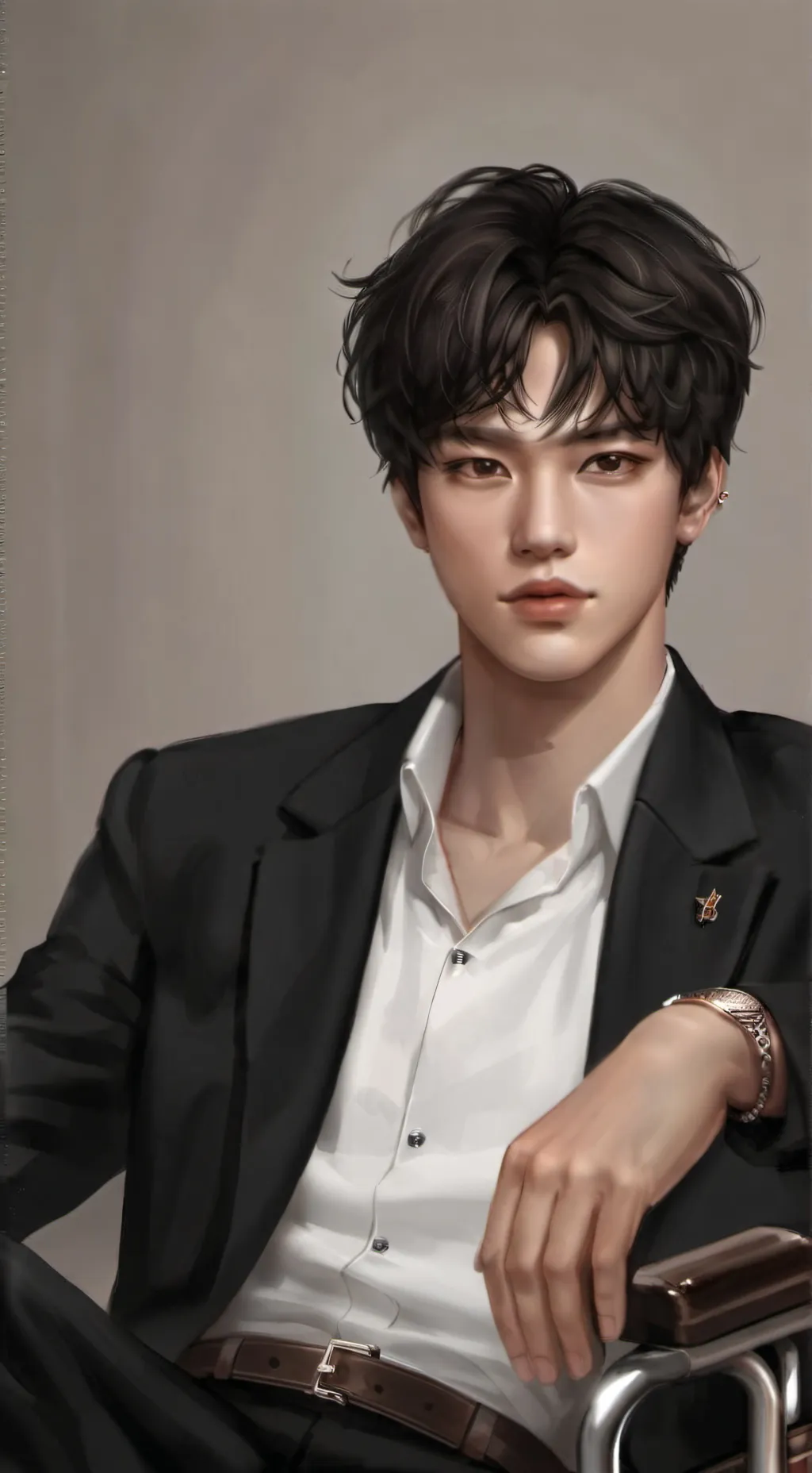 ai character: atlas background