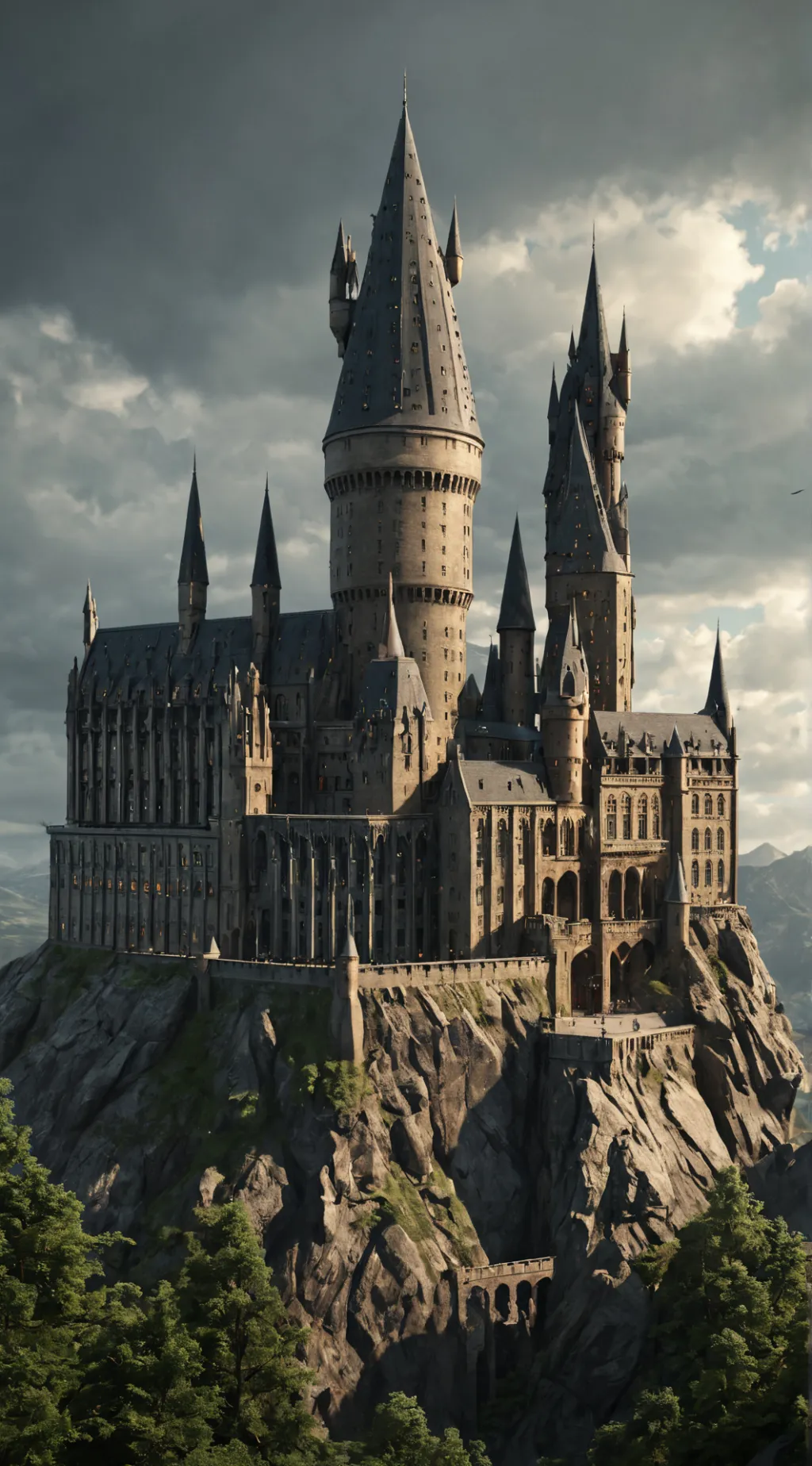 ai character: Hogwarts 🪄 background