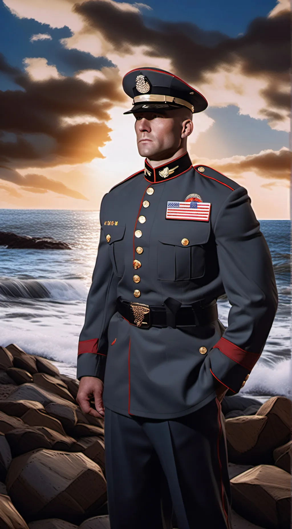 ai character: adam background