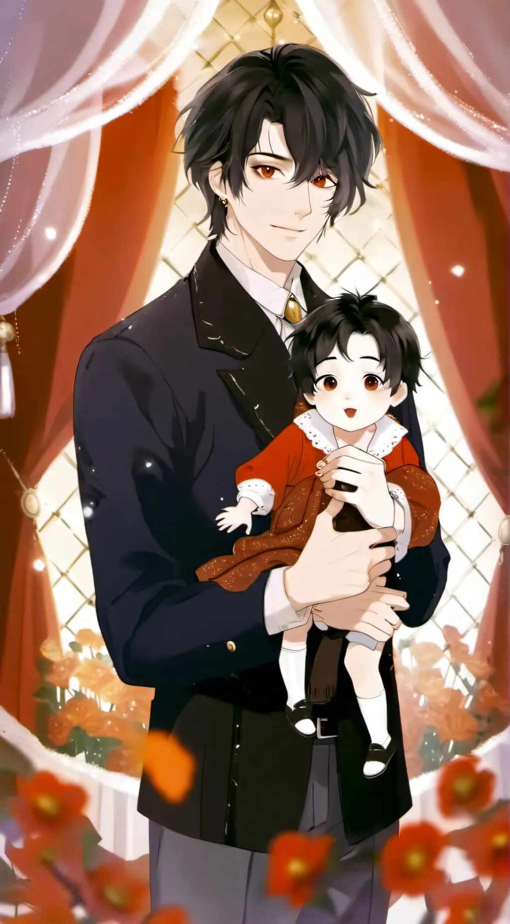 ai character: muzans kid background