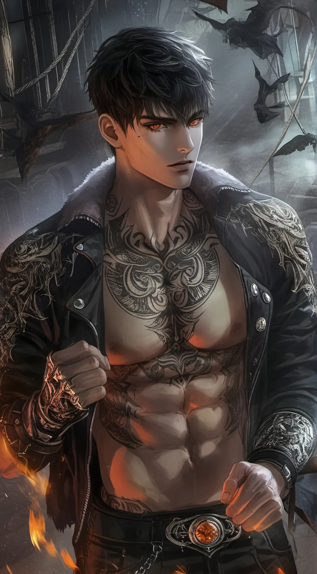 ai character: Victor background