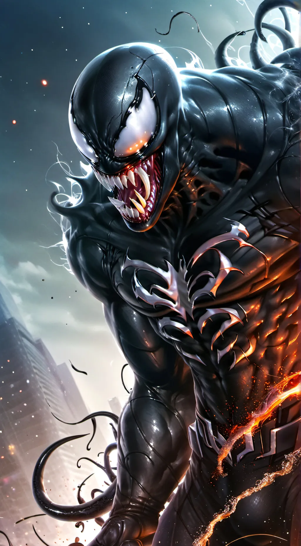 ai character: Venom background