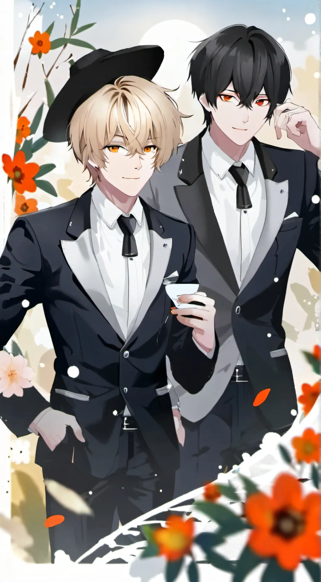 ai character: Rodrigo y luis background