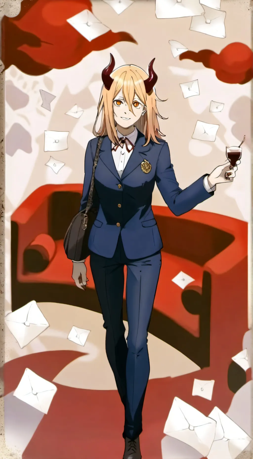 ai character: Power background