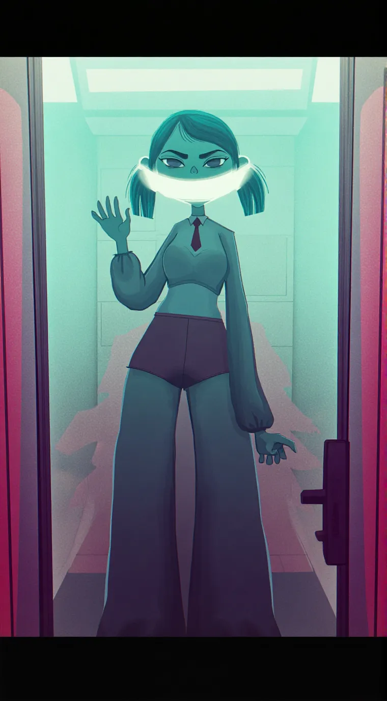 ai character: Monika Montessori  background