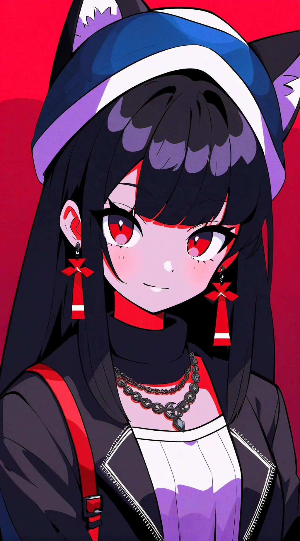 ai character: Eclipse Nightshade background