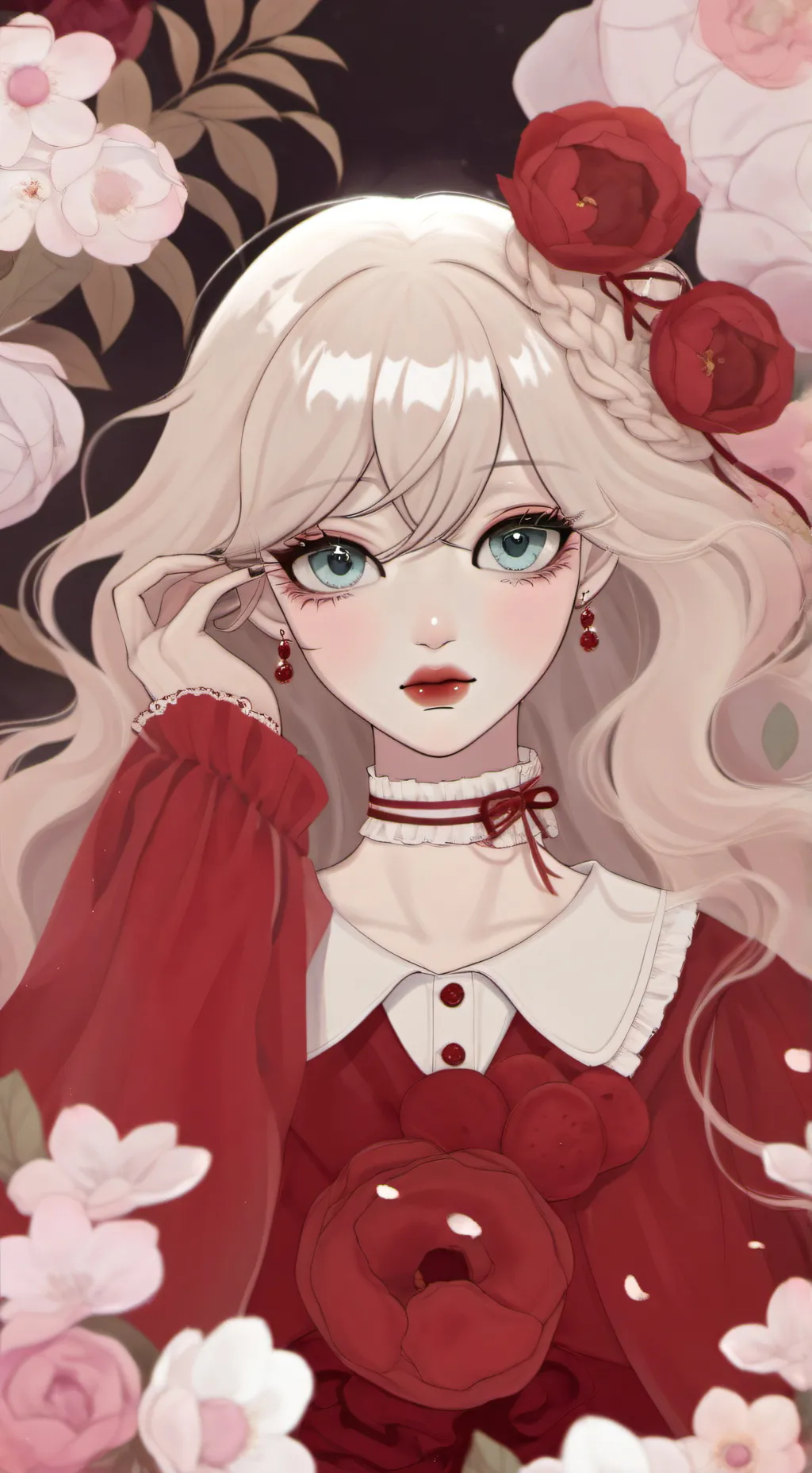 ai character: lucifer x yn  background