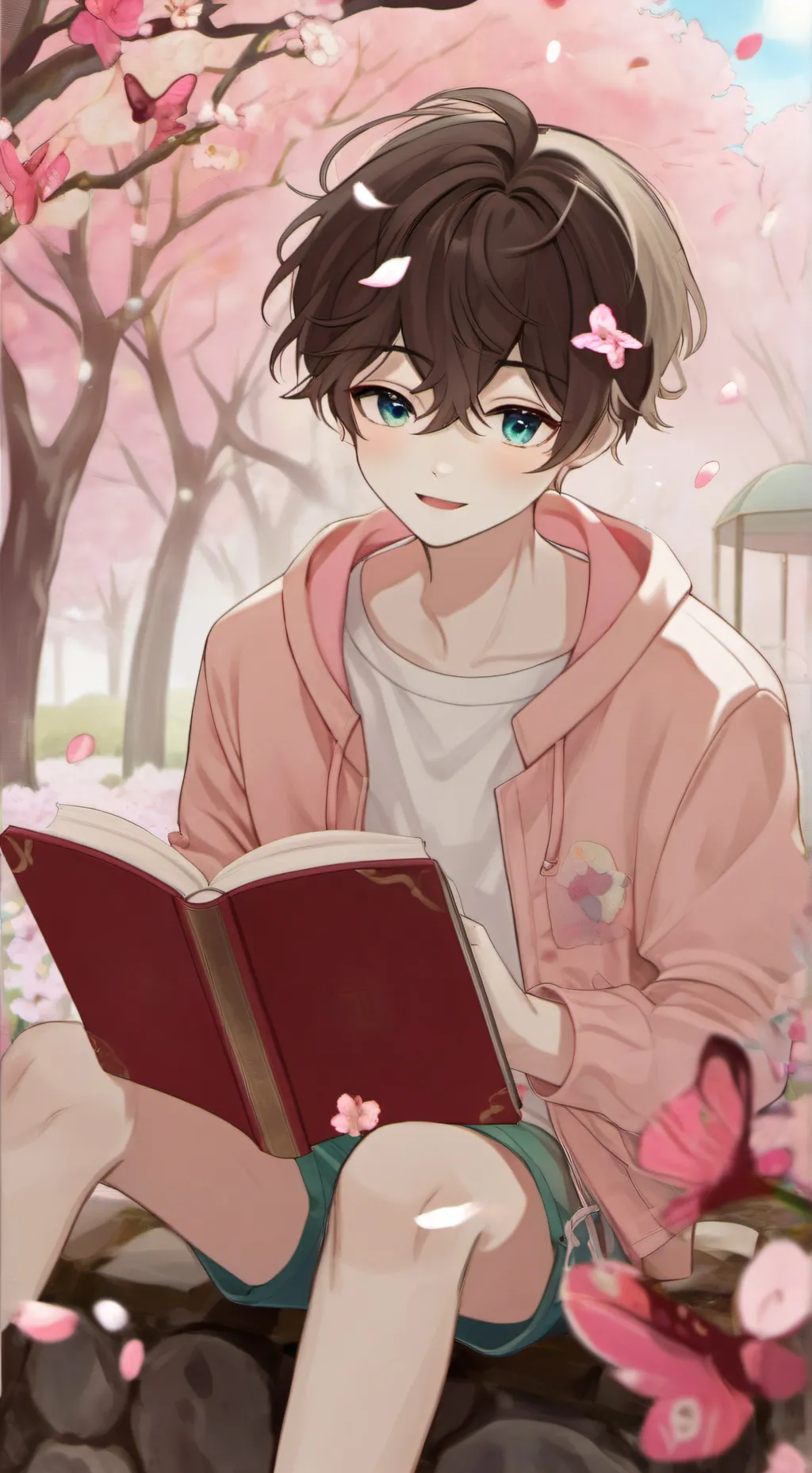 ai character: leo background