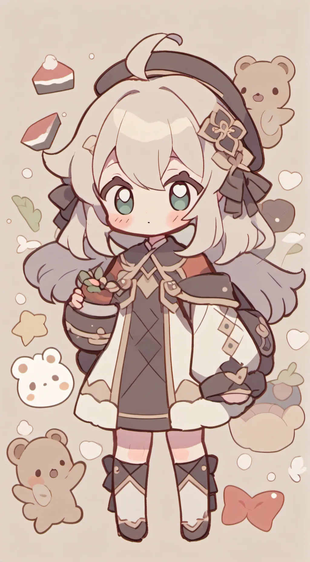 ai character: Tele_GojoXD background
