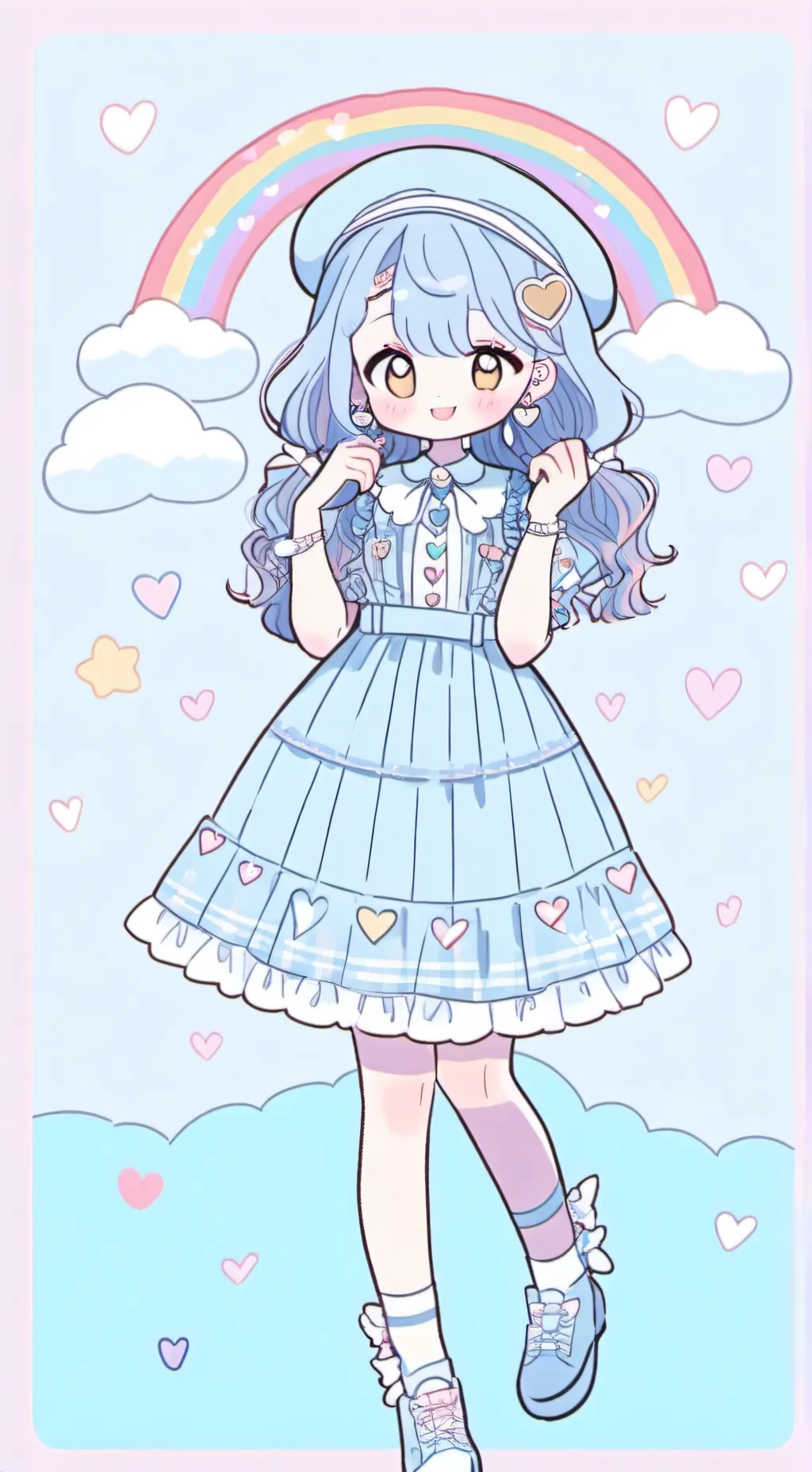 ai character: Rainbow Friends★ background