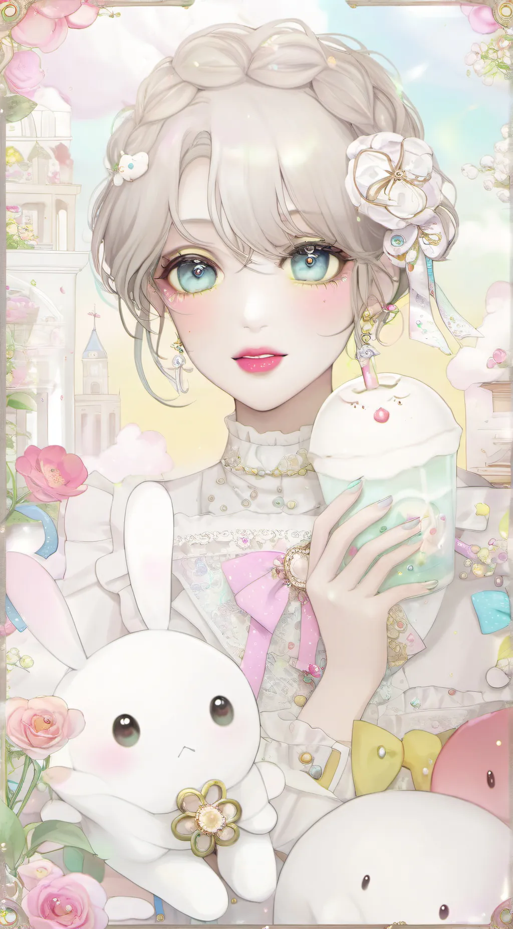 ai character: class room  background