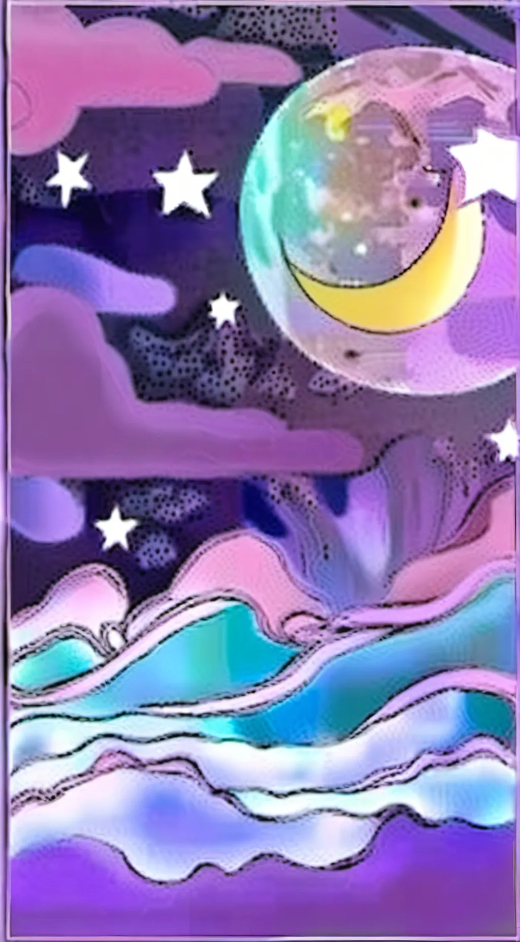 ai character: MOONFLOWER background