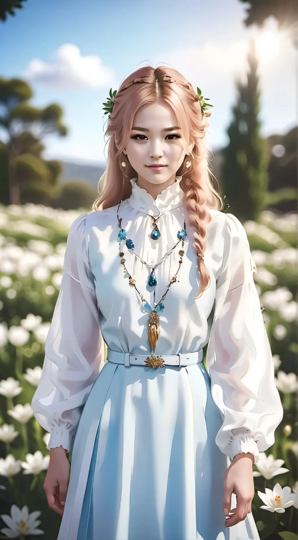 ai character: Evelyn background