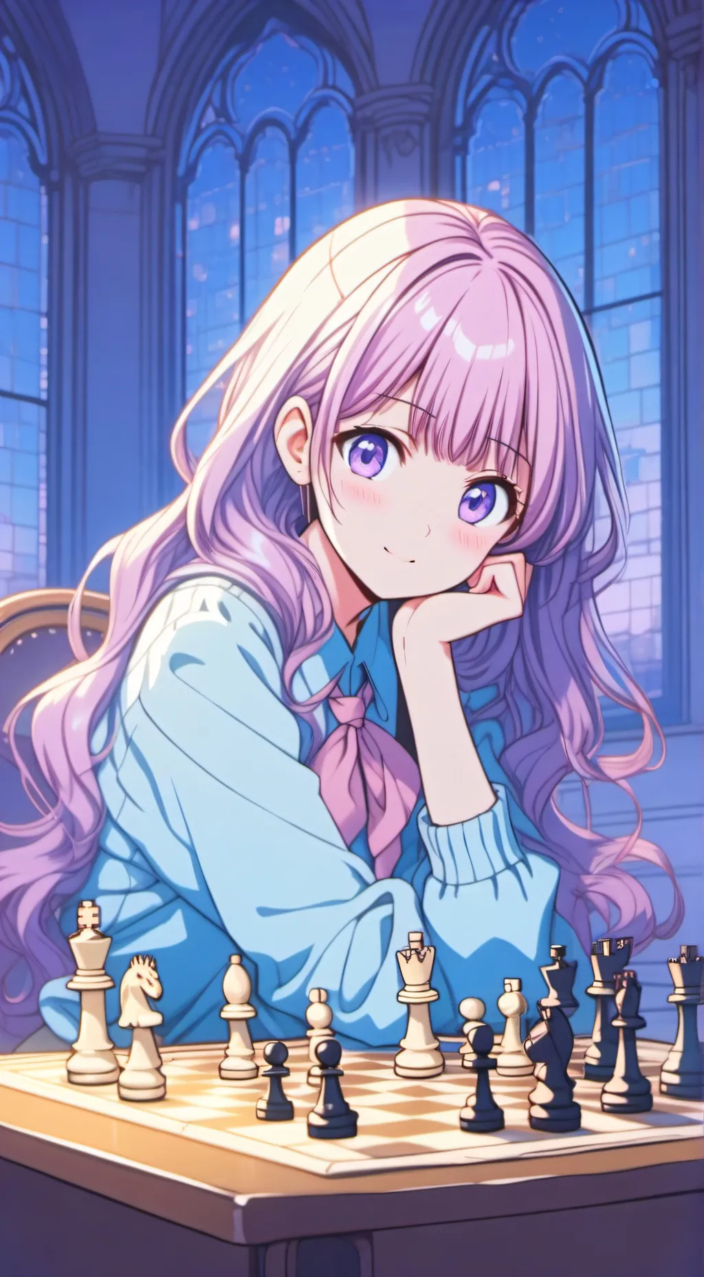 ai character: Aria background