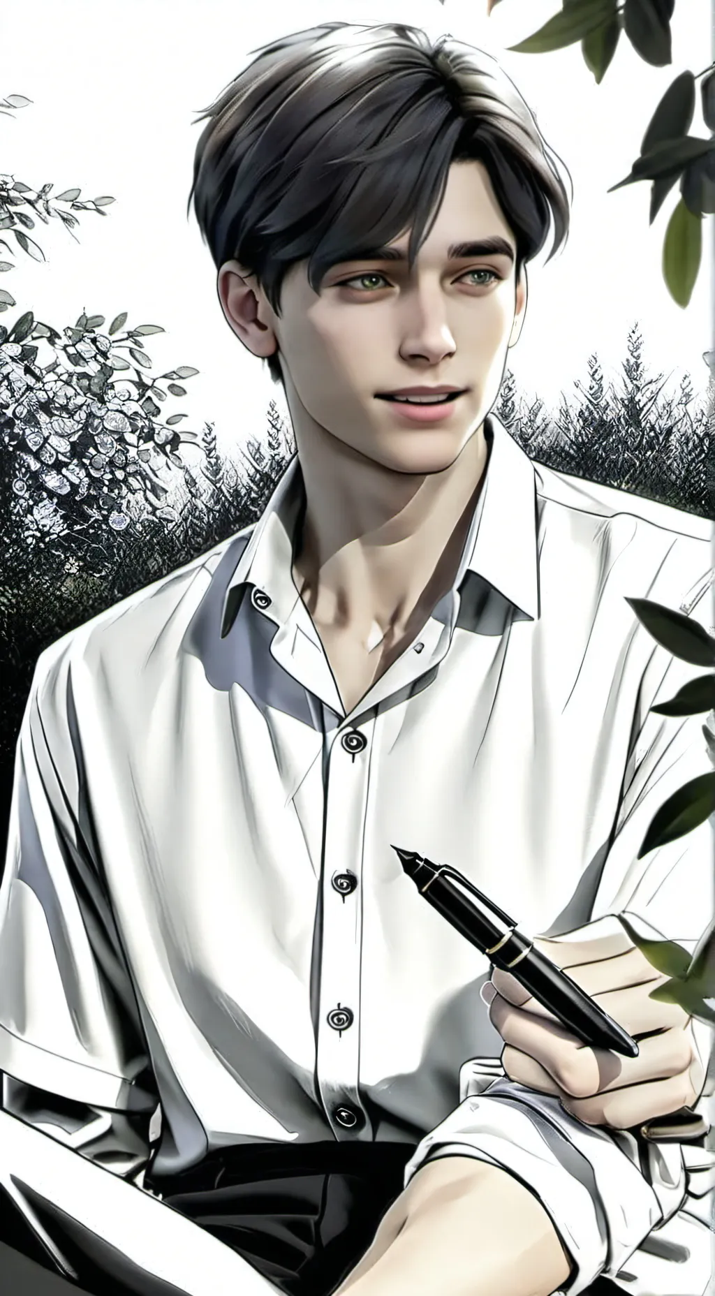 ai character: Pietro background