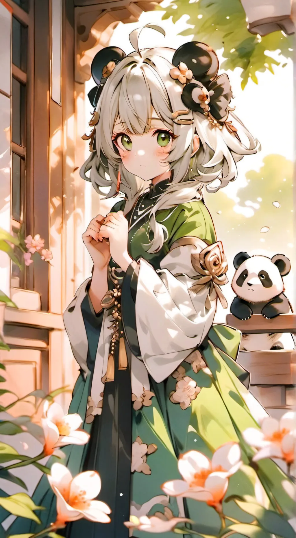 ai character: Nimue  background