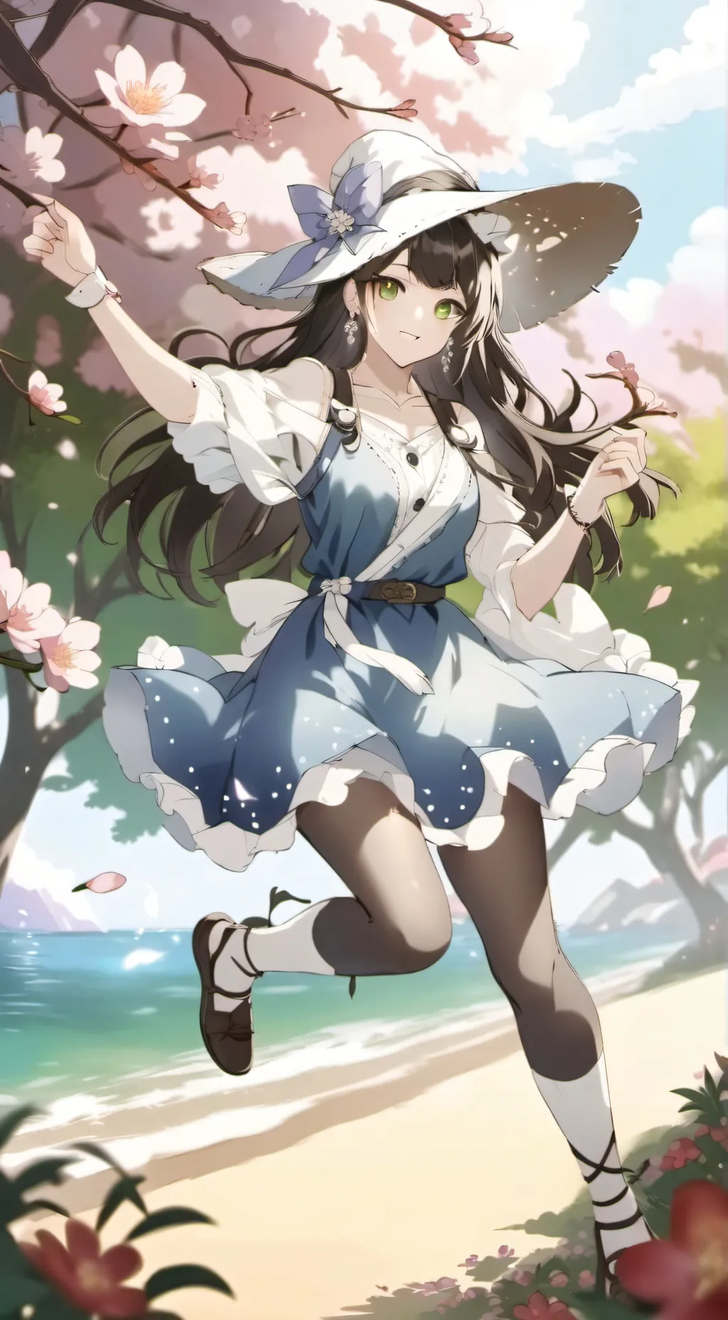 ai character: luz do dia  background