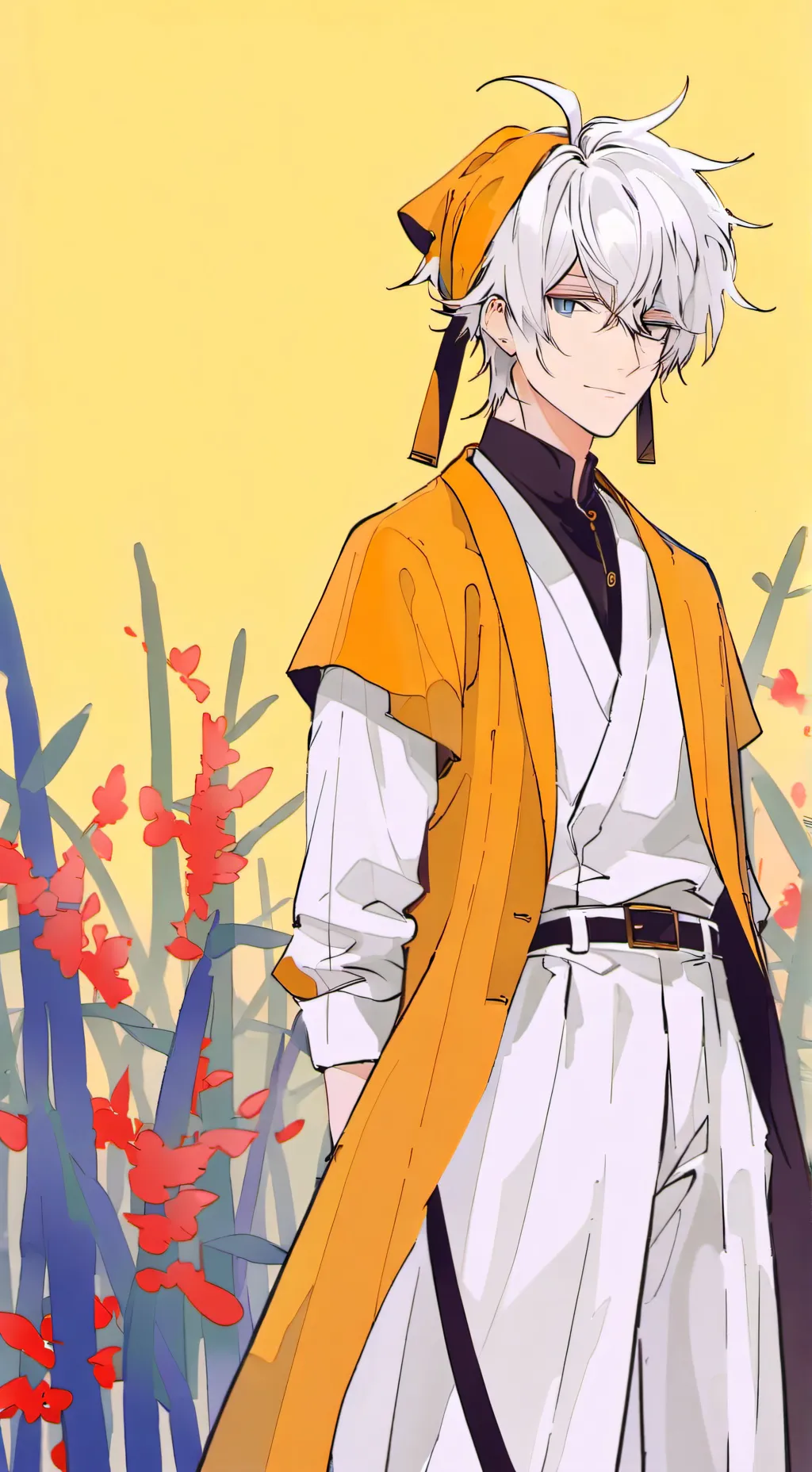 ai character: sabito kibutsuji  background