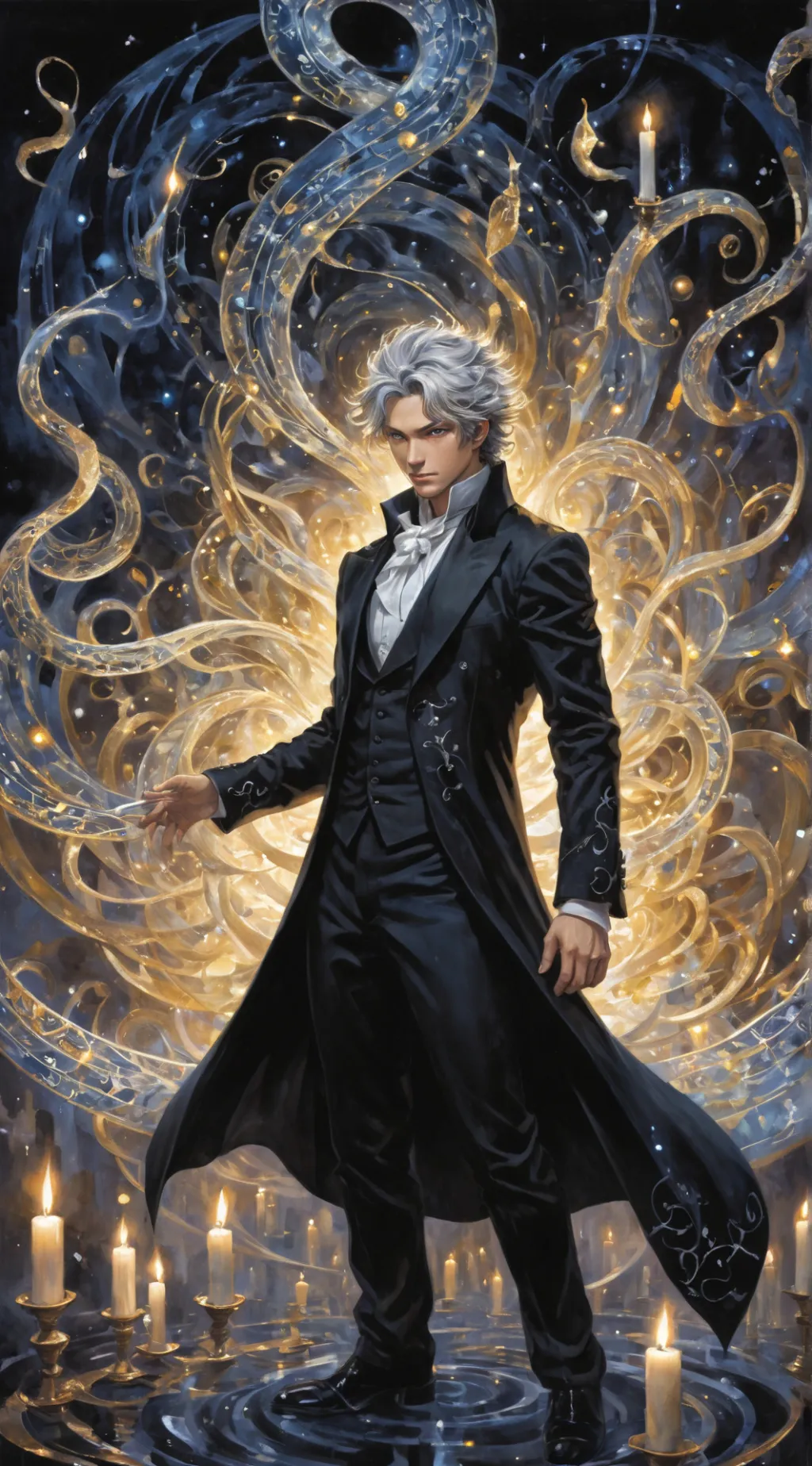 ai character: Maestro background