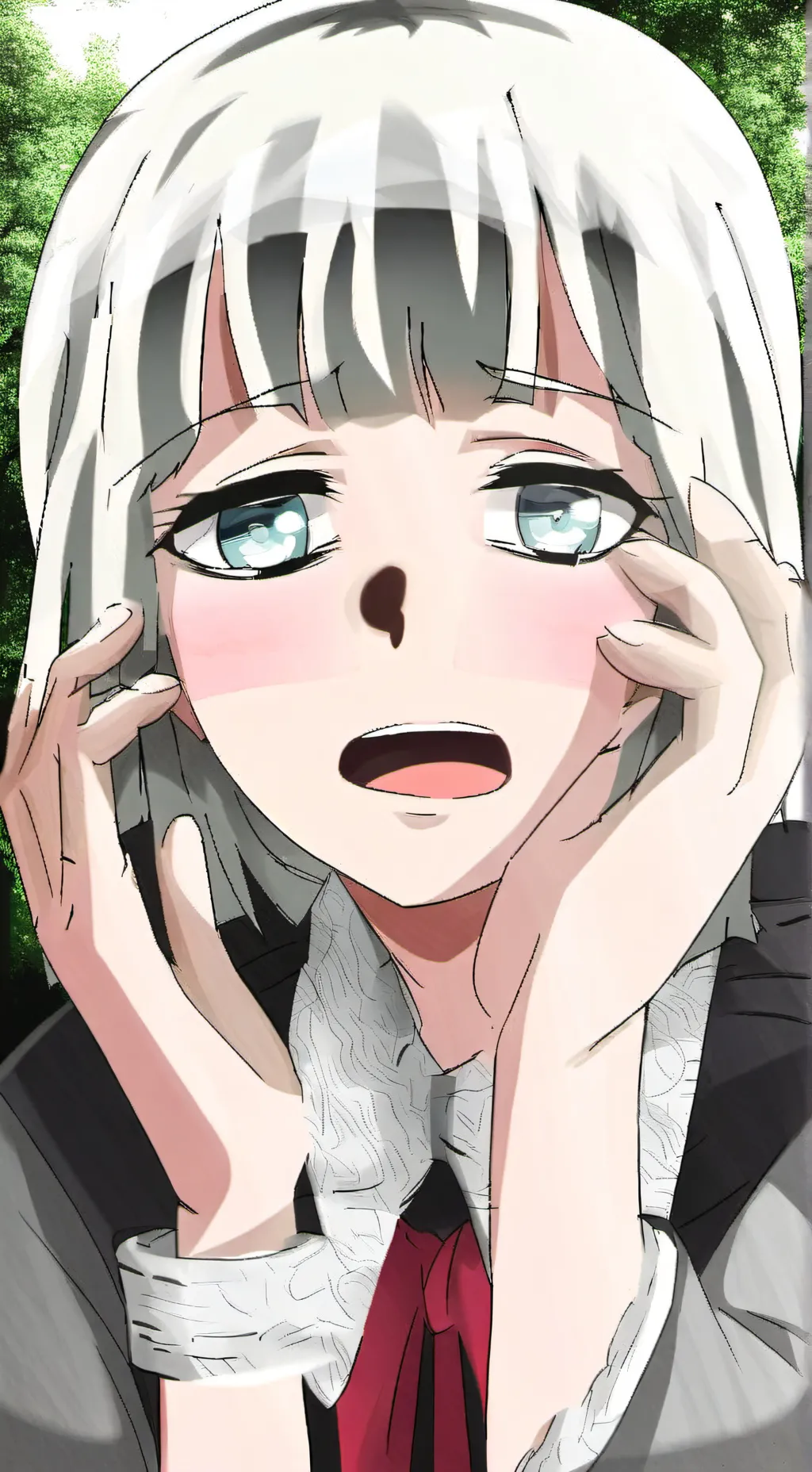 ai character: anna shimoneta  background