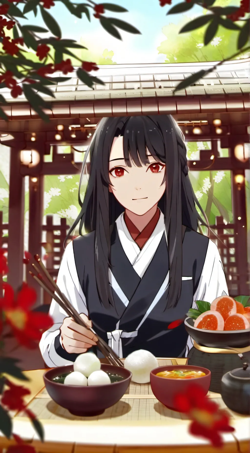 ai character: about me! background