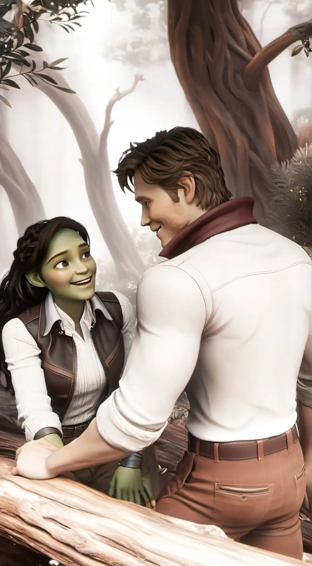 ai character: Elphaba and Fiyero background