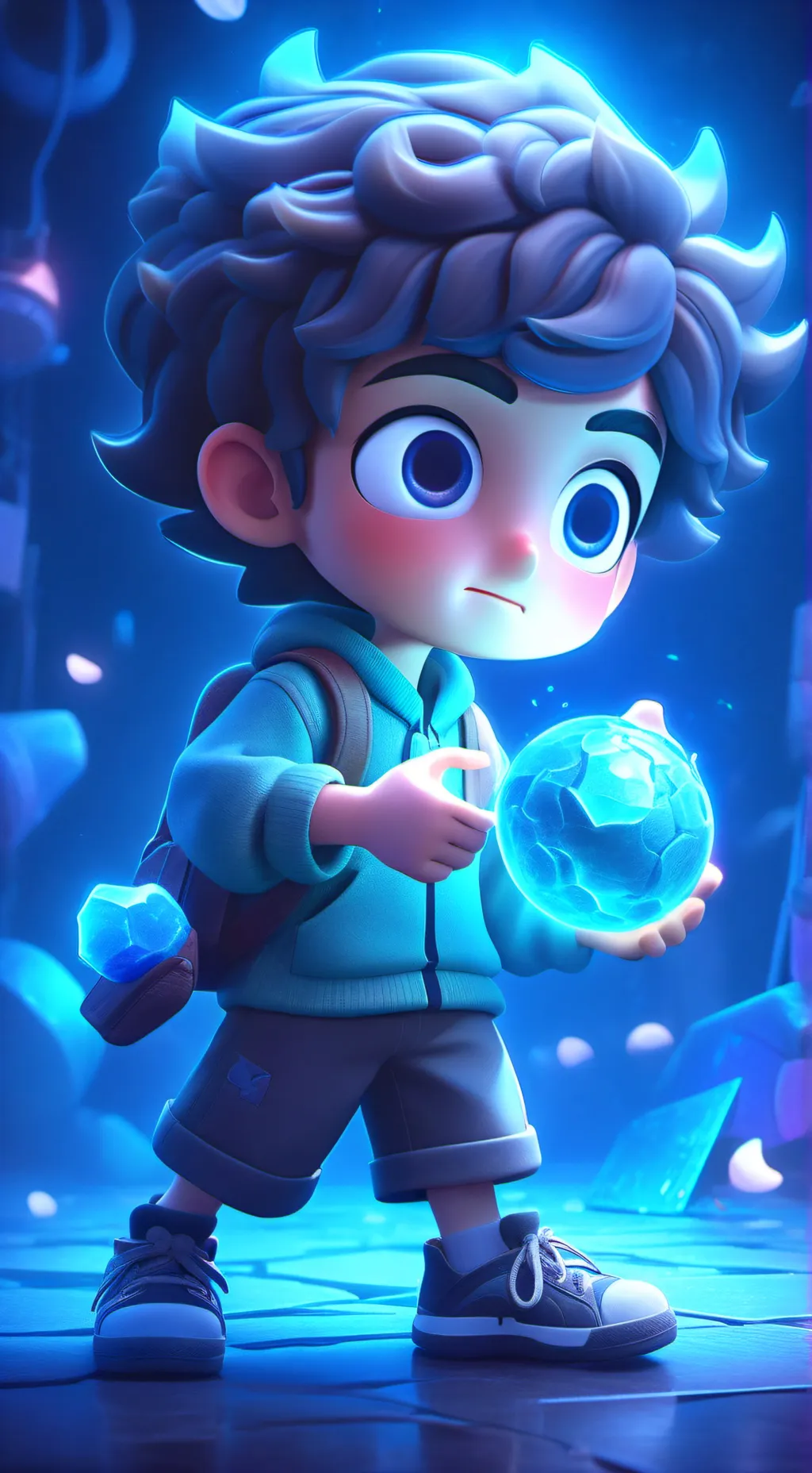 ai character: Quaterwear background