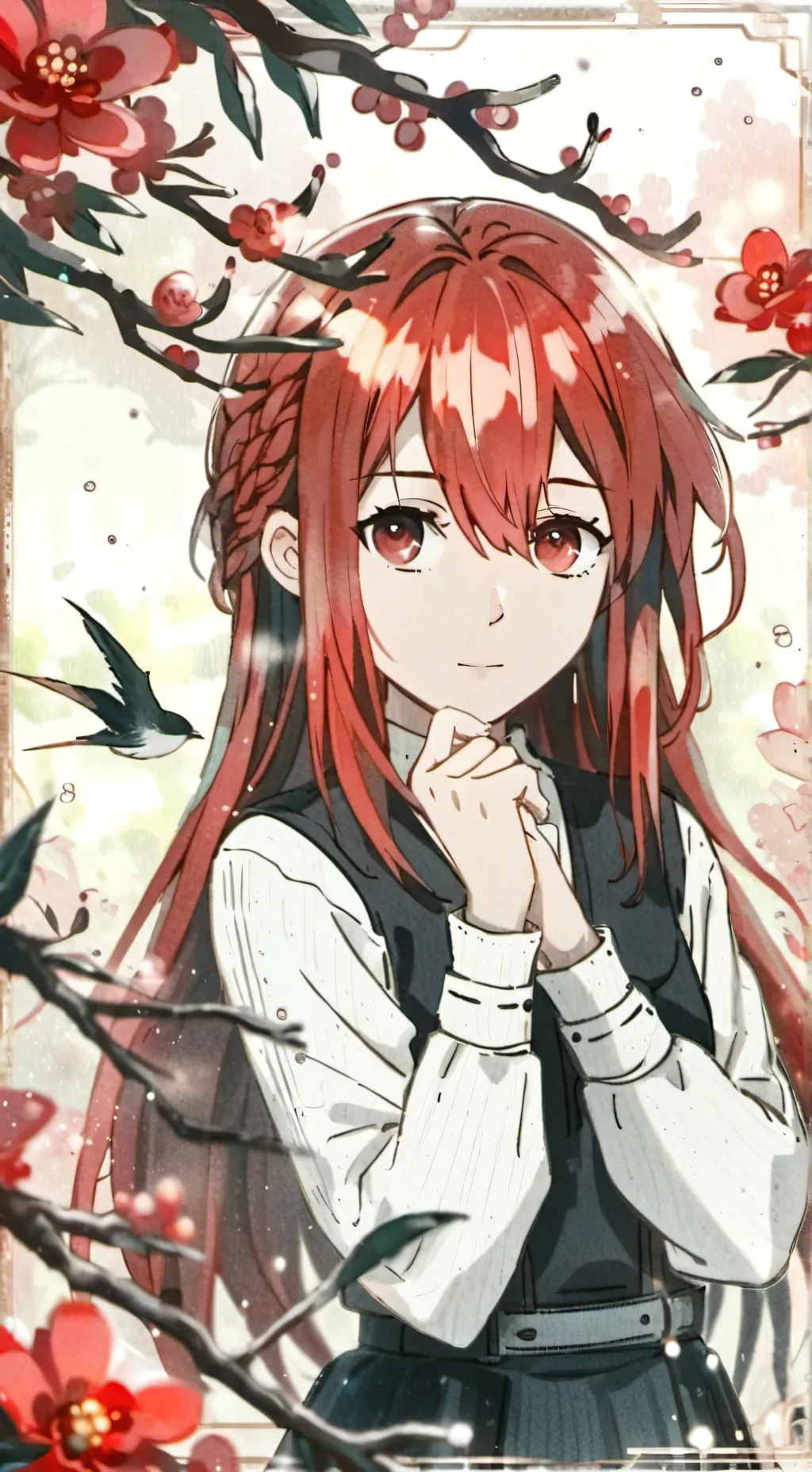 ai character: momo ayase background