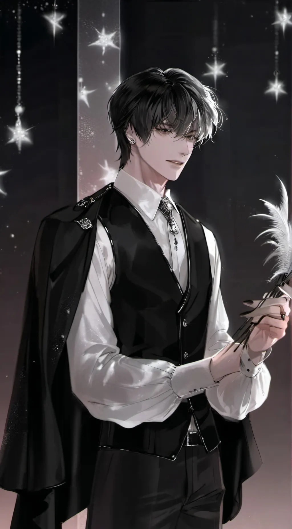 ai character: Ash background