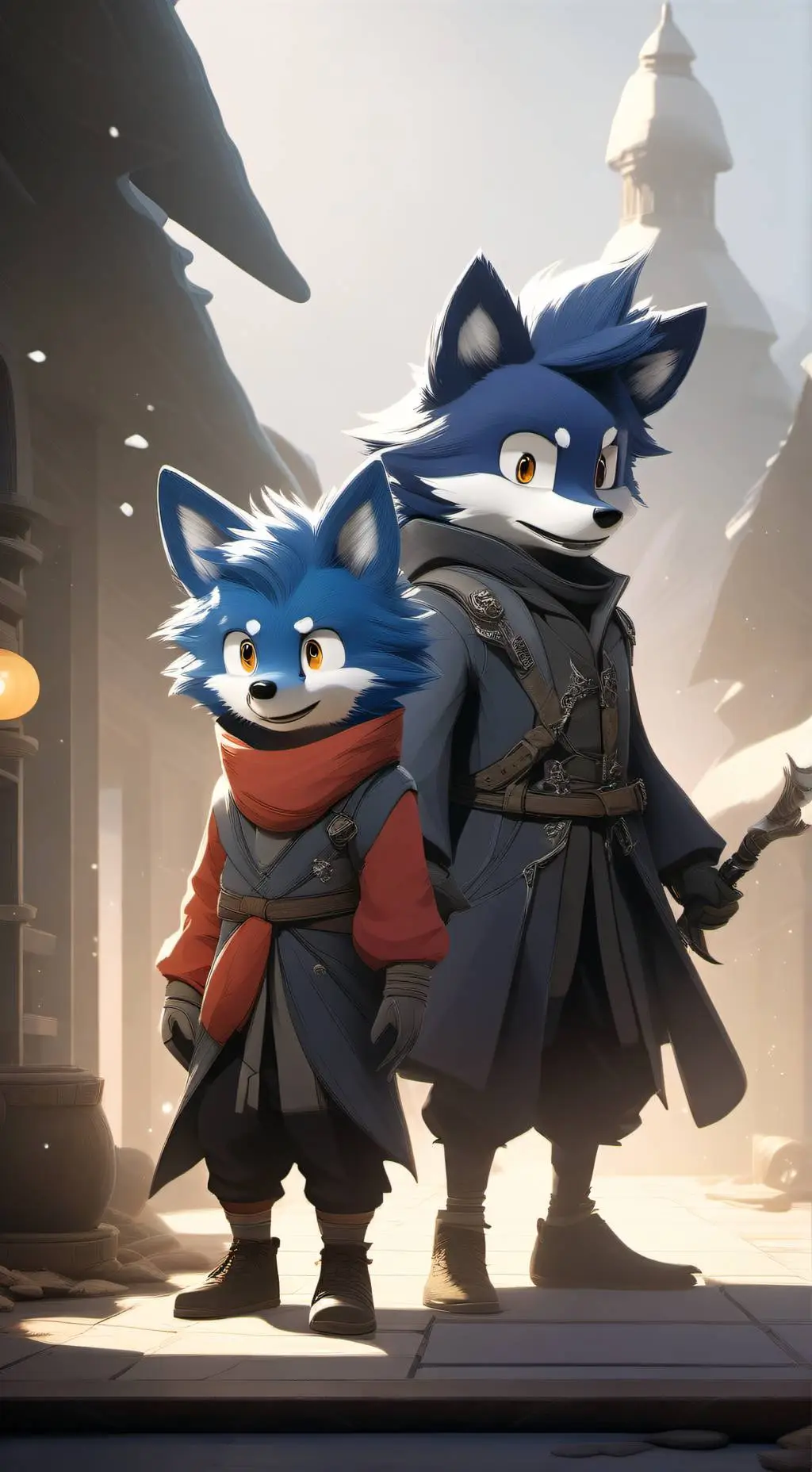 ai character: SONIC background