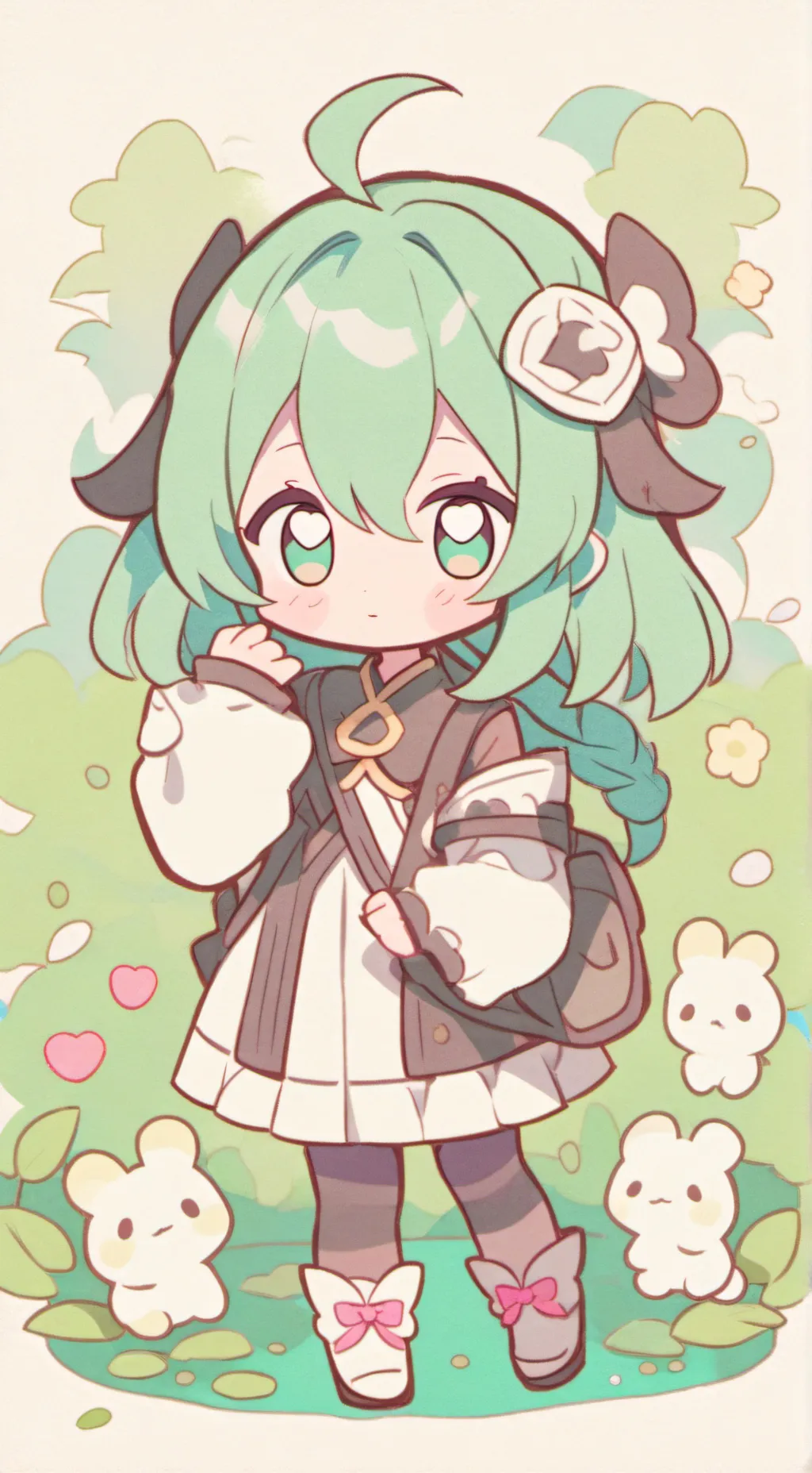 ai character: luz background